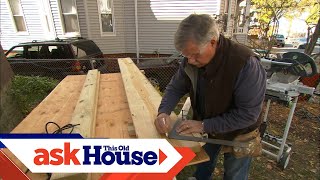 How to Build Porch Stairs  Ask This Old House [upl. by Dugan1]