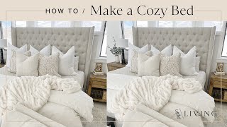 How to Make a Cozy amp Fluffy Bed \ 6 Steps [upl. by August770]