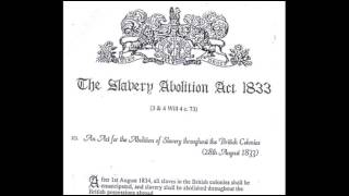 1st August 1834 Slavery Abolition Act comes in to force [upl. by Kimmie]