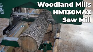 Woodland Mills HM130MAX Saw Mill [upl. by Kiah745]