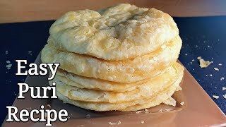 Mauritian Soft Poori Recipe  Recette Ti Puri Mauricien [upl. by Nomead]