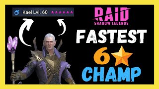 FASTEST Way to Get a 6 Star Champion  First 6 Star Champ  Raid Shadow Legends  F2P Lego Rush [upl. by Mathilda475]