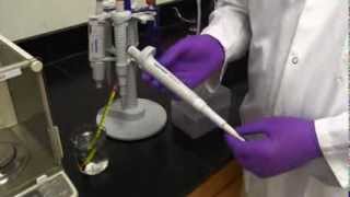 Pipette Calibration and Cleaning [upl. by Kamin]