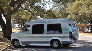 Living in a van a tour of our Ford E 150 conversion van [upl. by Jacinta535]