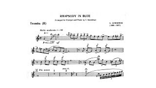 George Gershwin Rhapsody in Blue Gábor Tarkövi trumpet [upl. by Kiyoshi]