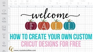 How to make custom Cricut designs [upl. by Hui875]