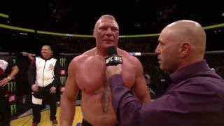 UFC 200 Brock Lesnar  Octagon Interview [upl. by Atikehs292]