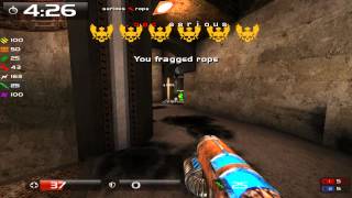 Quake Live Serious playing 4v4 CA [upl. by Maurice]