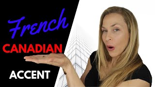 French Canadian Accent  Different Sounding Consonants [upl. by Ira]