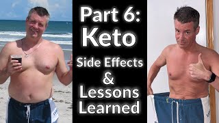 My Transformation  Part 6  Keto Side Effects and Lessons Learned [upl. by Aydan468]