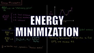 Computational Chemistry 32  Energy Minimization [upl. by Gilles]