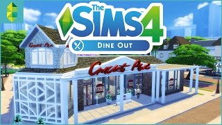 The Sims 4 Dine Out  CAS Gameplay amp Management Overview [upl. by Ainer]