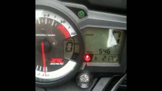 GSXR600 K8 Suzuki DriveMode Selector Demonstration [upl. by Esmaria]