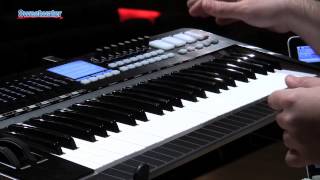 Samson Graphite 49 Keyboard Controller Demo  Sweetwater Sound [upl. by Aiekan]