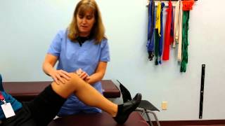 Taping Techniques  Patellar Lift [upl. by Loralee]