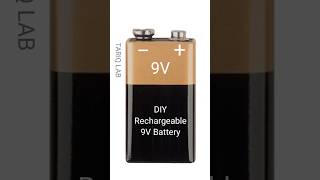 How To Make 9V Rechargeable Battery [upl. by Onitsirc]