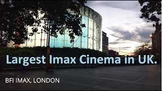 Largest Imax TheatreScreen in UK BFI IMAX [upl. by Tdnerb]