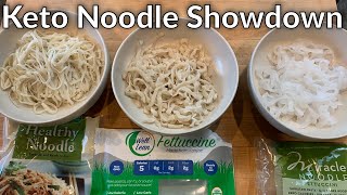 The Best Keto Noodle  Three Konjac  Shirataki Noodles Reviewed [upl. by Llehsam795]