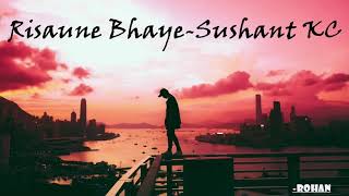 Sushant KC  Risaune Bhaye Slowed  Reverb [upl. by Nohsyar814]