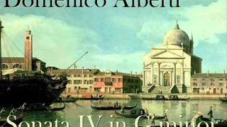 Domenico Alberti  Sonata IV in Gm [upl. by Akinwahs579]