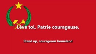 Peoples Republic of the Congo  National Anthem  Les Trois Glorieuses ACAPPELLA VERSION [upl. by Aehcsrop]