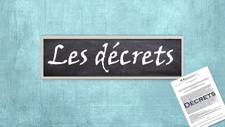 Quest ce quun Décret  Normes E02 [upl. by Sibylle]