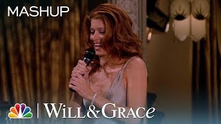 Grace Sings Her Greatest Hits  Will amp Grace Mashup [upl. by Emmaline]