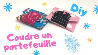 Coudre un petit porte feuille  Tuto Couture Madalena [upl. by Celin]