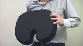 How to Correctly Use the Original McKenzie Coccyx Cushion  Relieve Tailbone Pain [upl. by Nitsirc]