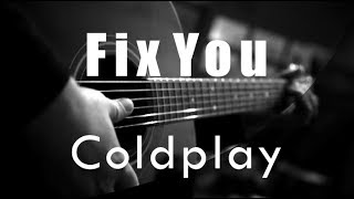 Fix You  Coldplay  Acoustic Karaoke [upl. by Louth]