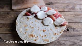 Come scaldare e farcire la Piadina [upl. by Riedel]