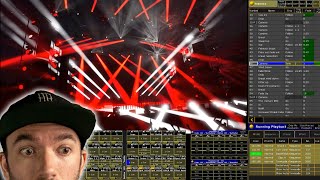 Zomboy  Battlefields  GrandMA2 Timecoded Light Show in Capture 2020 [upl. by Ynney52]