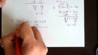 Solving Equations amp Inequalities Review of Algebra 1 [upl. by Schurman]