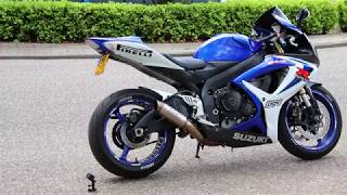 GSXR 600 K6 SC Project GP70R Sound Check LOUD [upl. by Kirst]