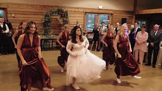 Surprise Bridesmaids Dance at Wedding [upl. by Zillah]