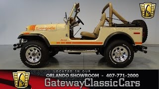 1979 Jeep CJ7 Gateway Classic Cars Orlando 439 [upl. by Noiraa]