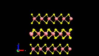 MoS2 layer formation [upl. by Ninazan]