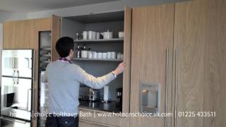 bulthaup b3 kitchen pocket door [upl. by Ayet]