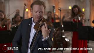 Daniel Hope with Zurich Chamber Orchestra will be at State Theatre New Jersey March 21 2023 [upl. by Eive]