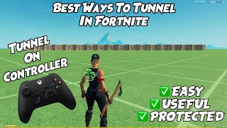 How To Tunnel On Controller Learn To Tunnel Fast In Fortnite Tutorial [upl. by Ahsema504]