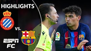 Barcelona vs Espanyol  LaLiga Highlights  ESPN FC [upl. by Eytteb]