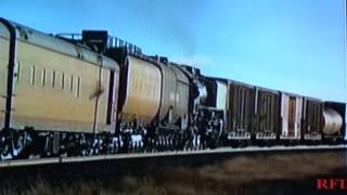 UP 844 Assists a Stalled 11620 Ton Freight Train [upl. by Anawed]