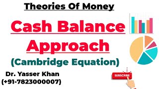 Cash Balance Approach Cambridge Equation [upl. by Adao]