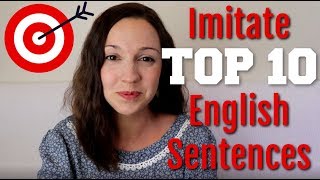 How to Pronounce TOP 10 English Sentences [upl. by Miche]