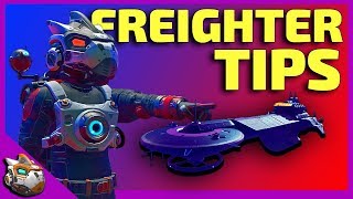 How to use Freighters  Freighter Tips No Mans Sky 2019 [upl. by Nathanson]