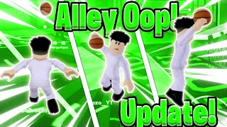 ALLEY OOP Tutorial In NEW Hoops Life UPDATE ADVANCED [upl. by Nerissa]