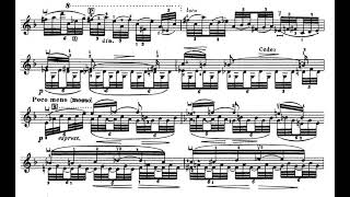 Ysaye  Sonata No 3 in D minor quotBalladequot Vengerov Score [upl. by Gaidano320]