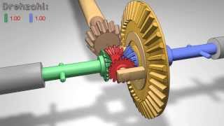 Differential Getriebe  Animation [upl. by Helse]