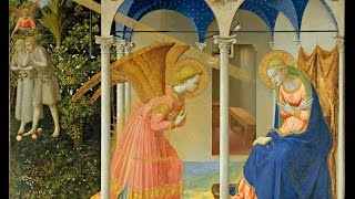 The Annunciation in the Early Italian Renaissance [upl. by Kcirdek256]