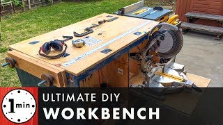 Ultimate DIY Workbench [upl. by Airdnal]